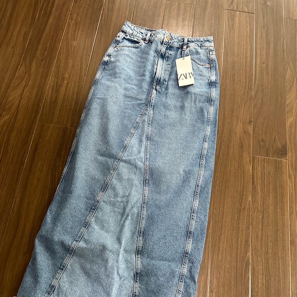 - Zara maxi denim skirt - Picture 5 of 11